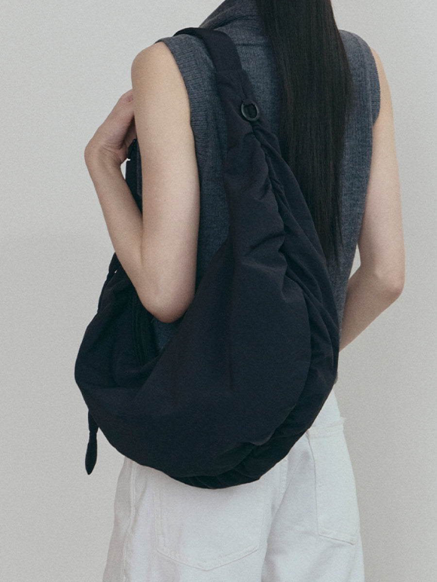 Zip Soft Puffy Crossbody Bag
