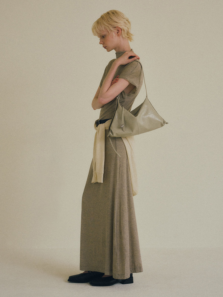 Taz Soft Shoulder Bag - Grayish Green