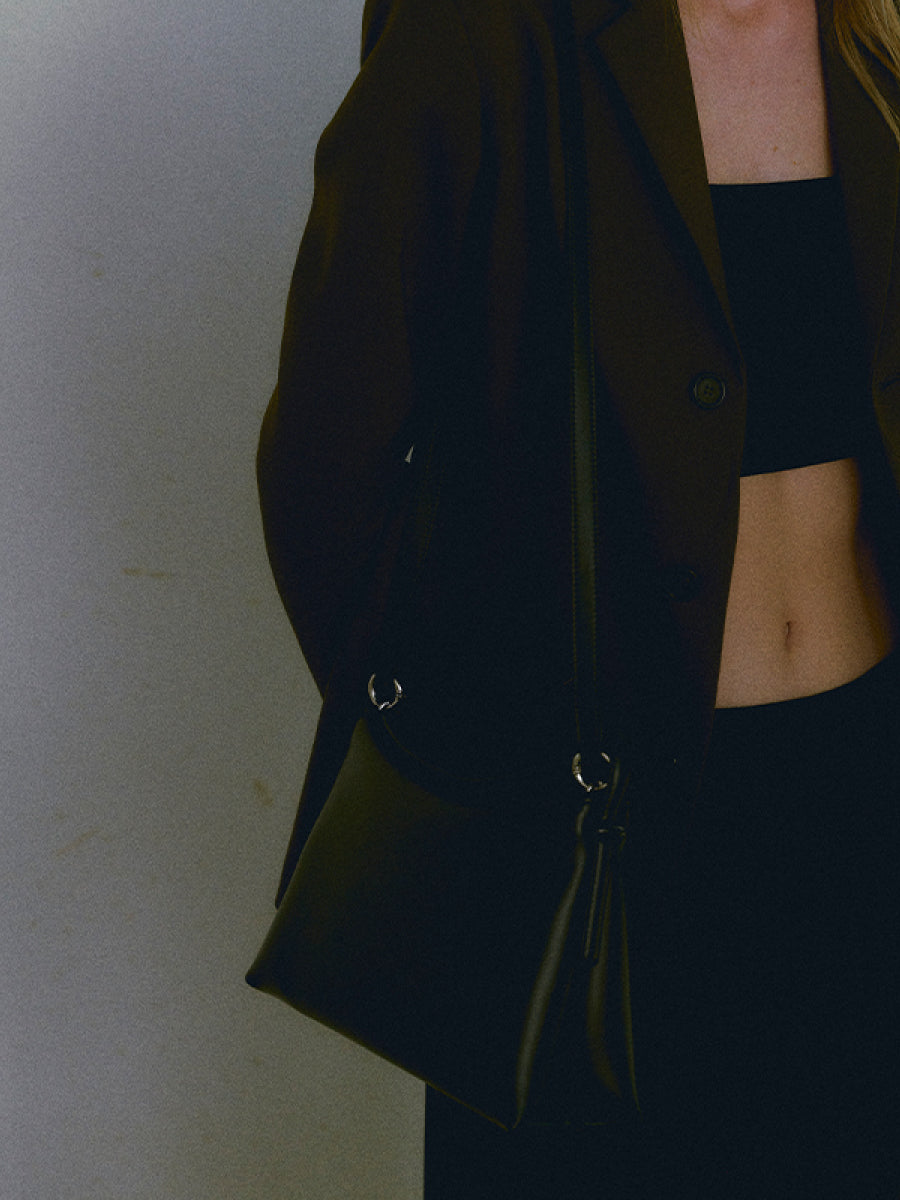 Flip Genuine Leather Flap Soft Square Bag – Small