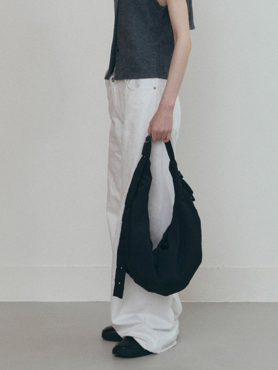 Zip Soft Puffy Crossbody Bag