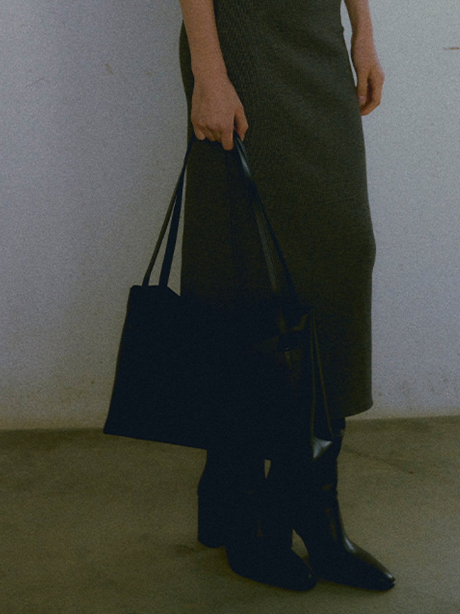 Flip Genuine Leather Flap Soft Square Bag – Large