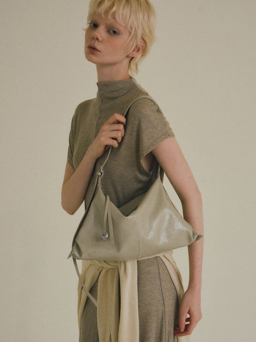 Taz Soft Shoulder Bag - Grayish Green
