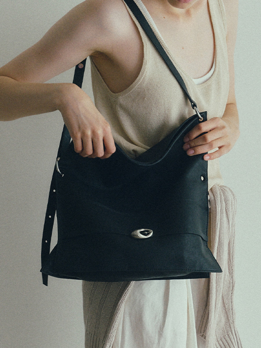 Aria Convertible Foldover Tote Bag