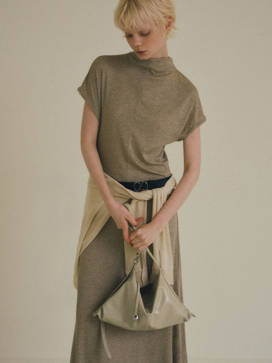 Taz Soft Shoulder Bag - Grayish Green