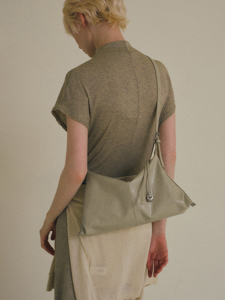 Taz Soft Shoulder Bag - Grayish Green