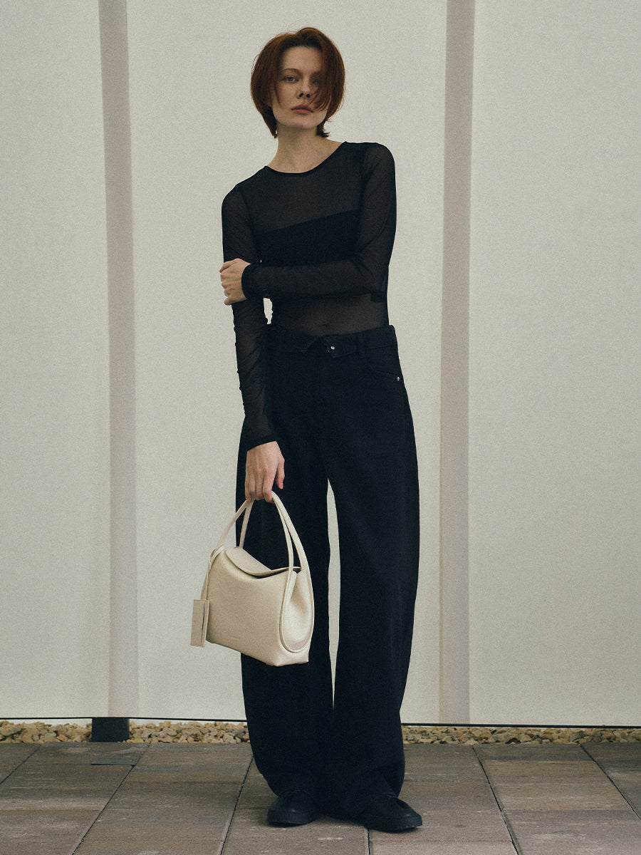 Kim Dual Style Handbag - Off White