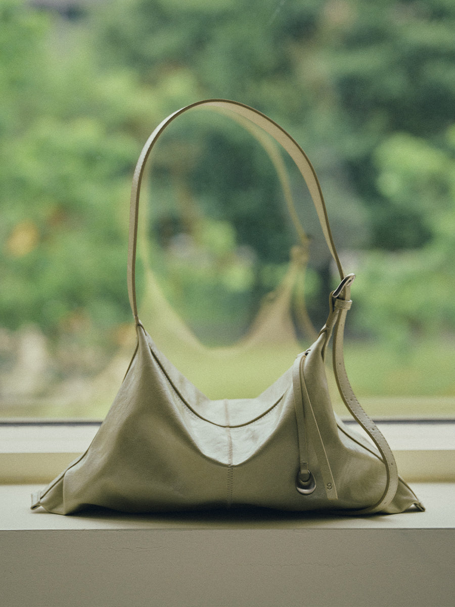 Taz Soft Shoulder Bag - Grayish Green