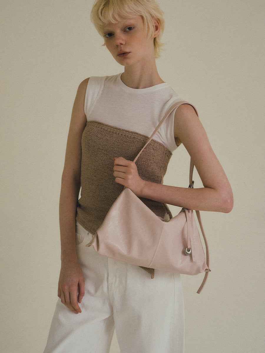 Taz Soft Shoulder Bag - Pink