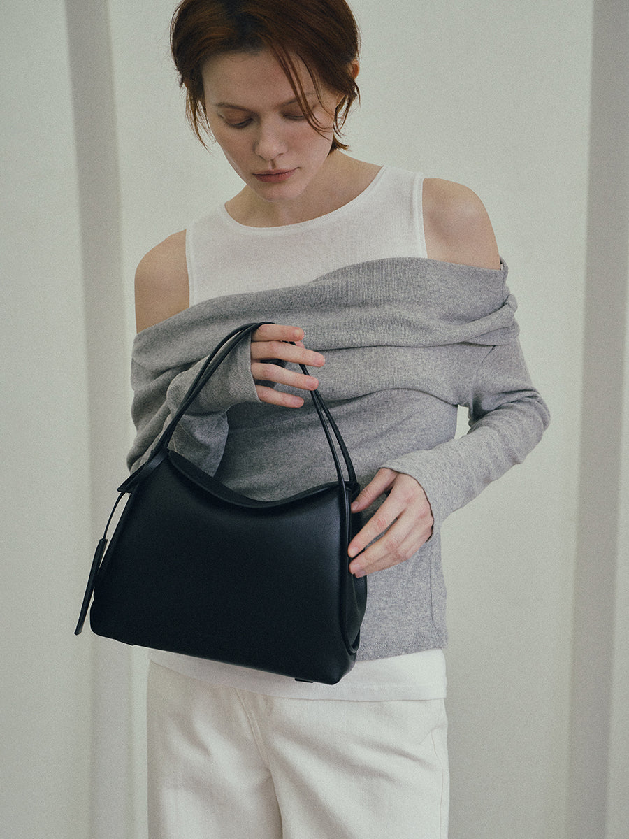 Kim Dual Style Handbag - Black
