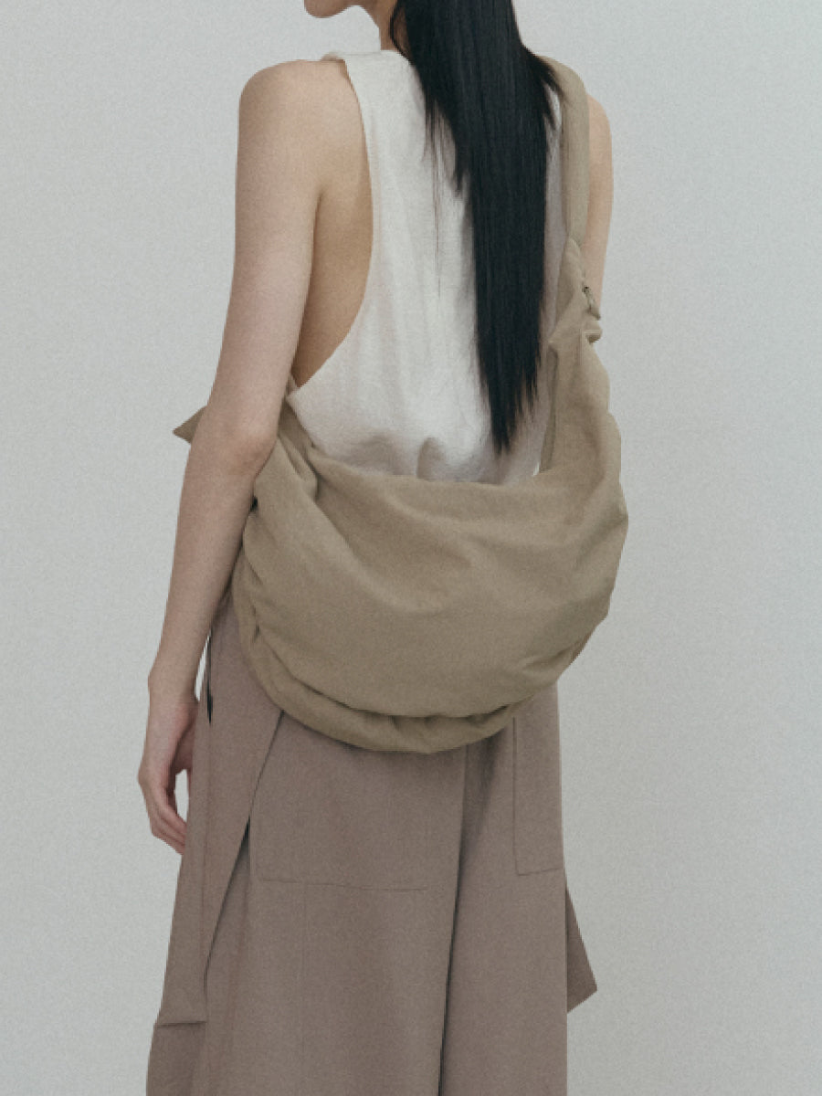 Zip Soft Puffy Crossbody Bag