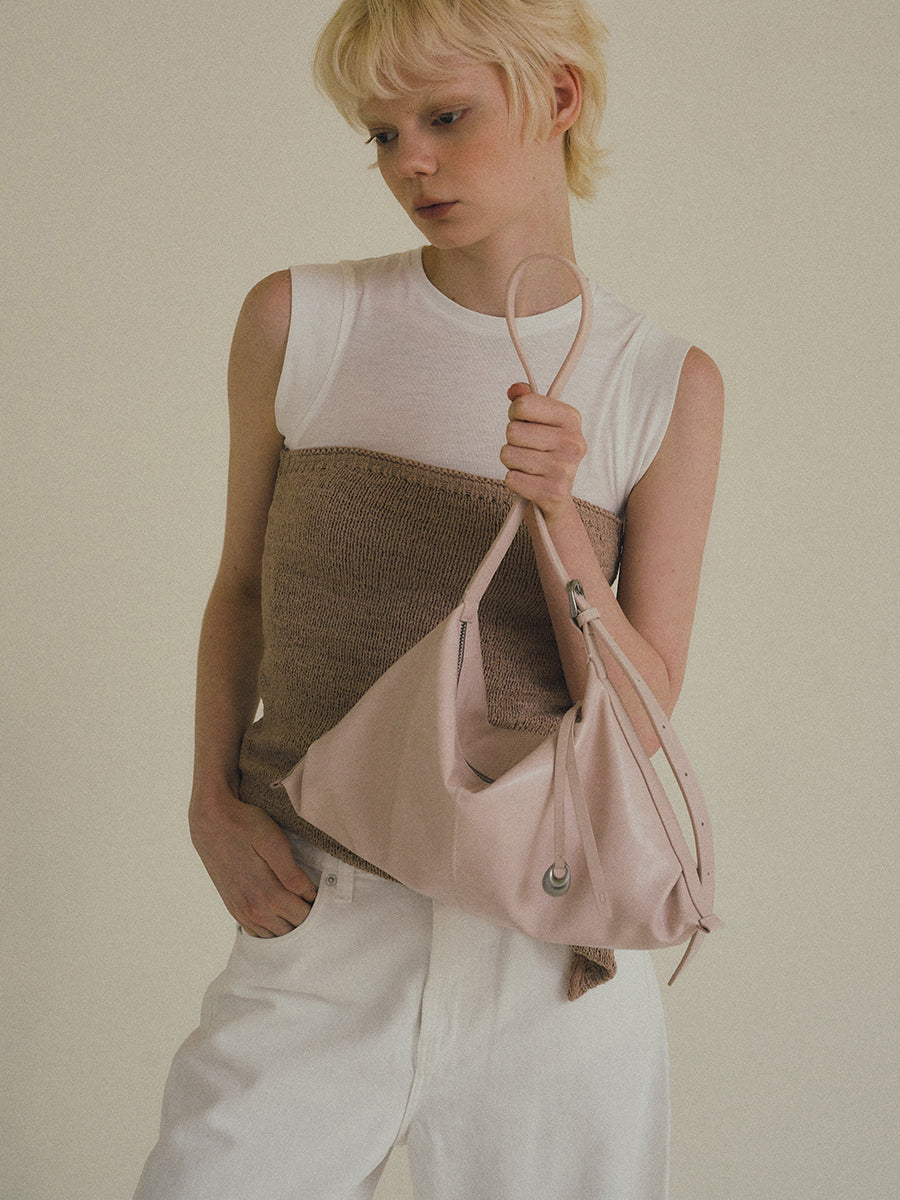 Taz Soft Shoulder Bag - Pink