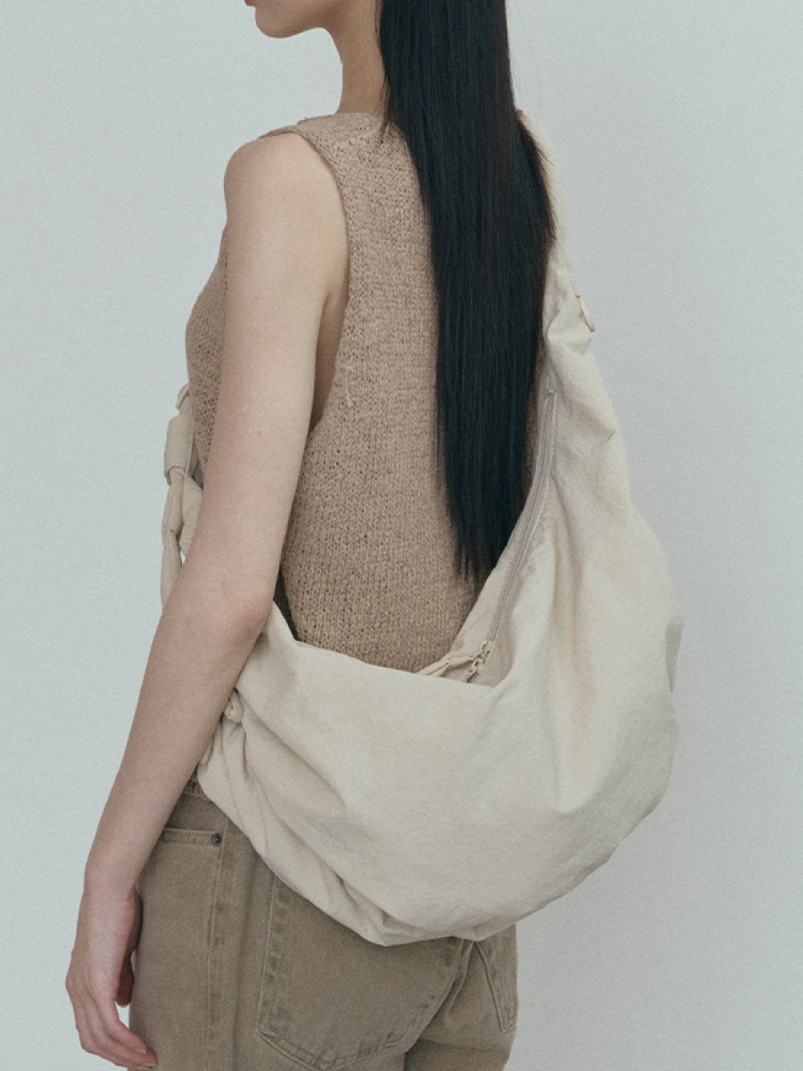 Zip Soft Puffy Crossbody Bag