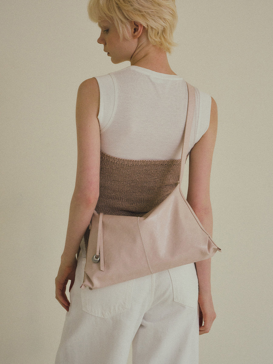 Taz Soft Shoulder Bag - Pink