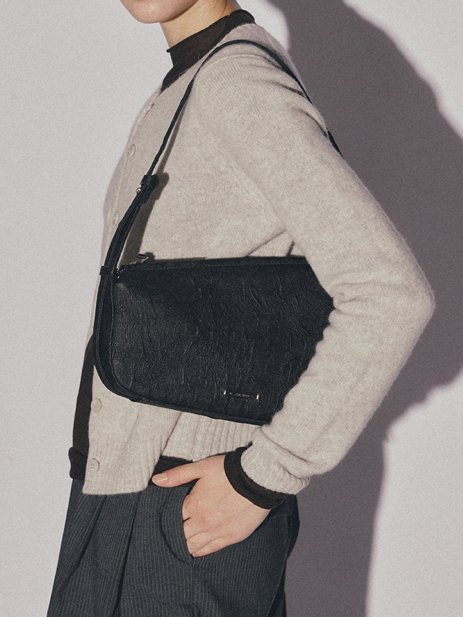 Mist Pleated Shoulder Bag