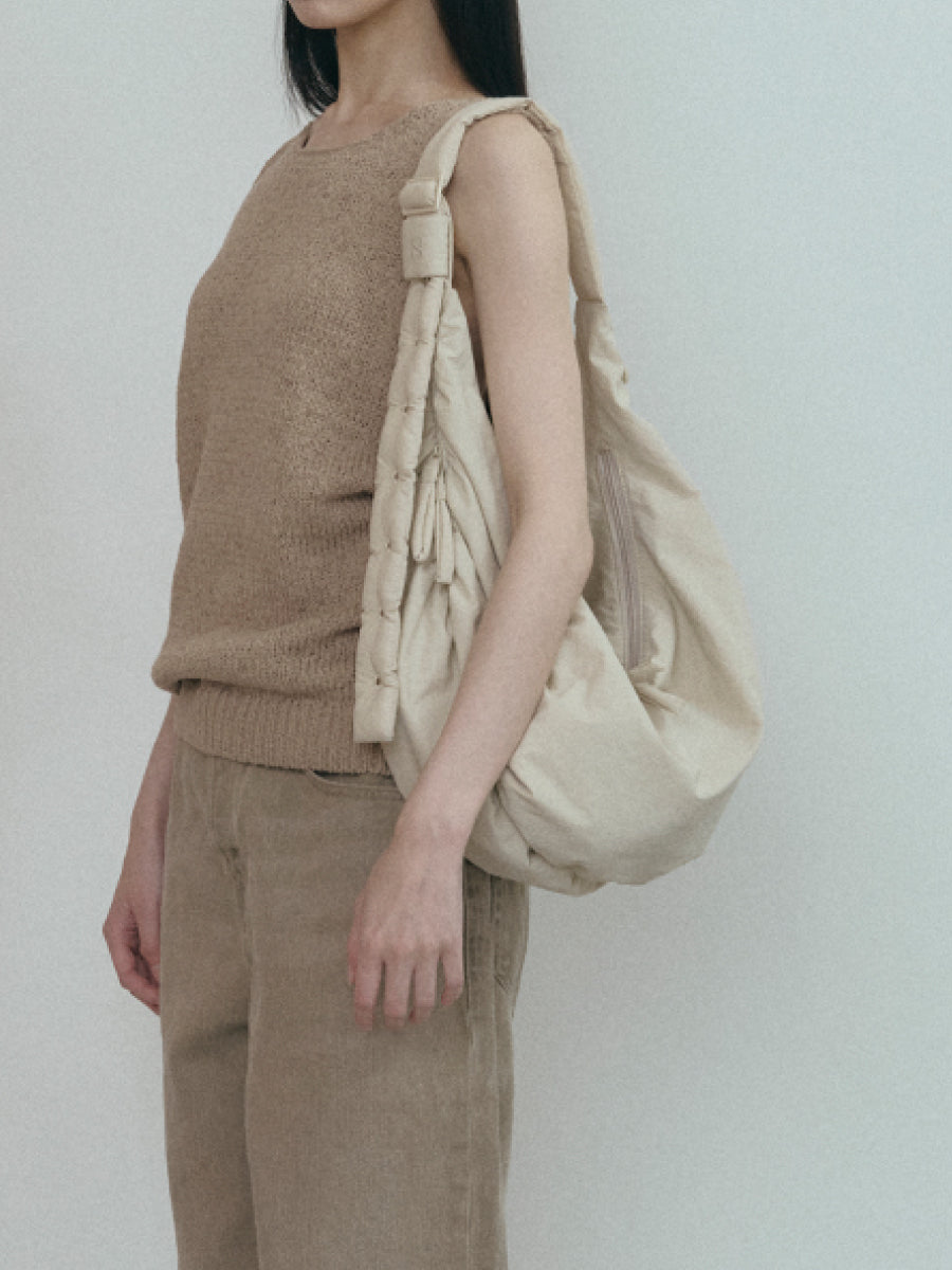 Zip Soft Puffy Crossbody Bag