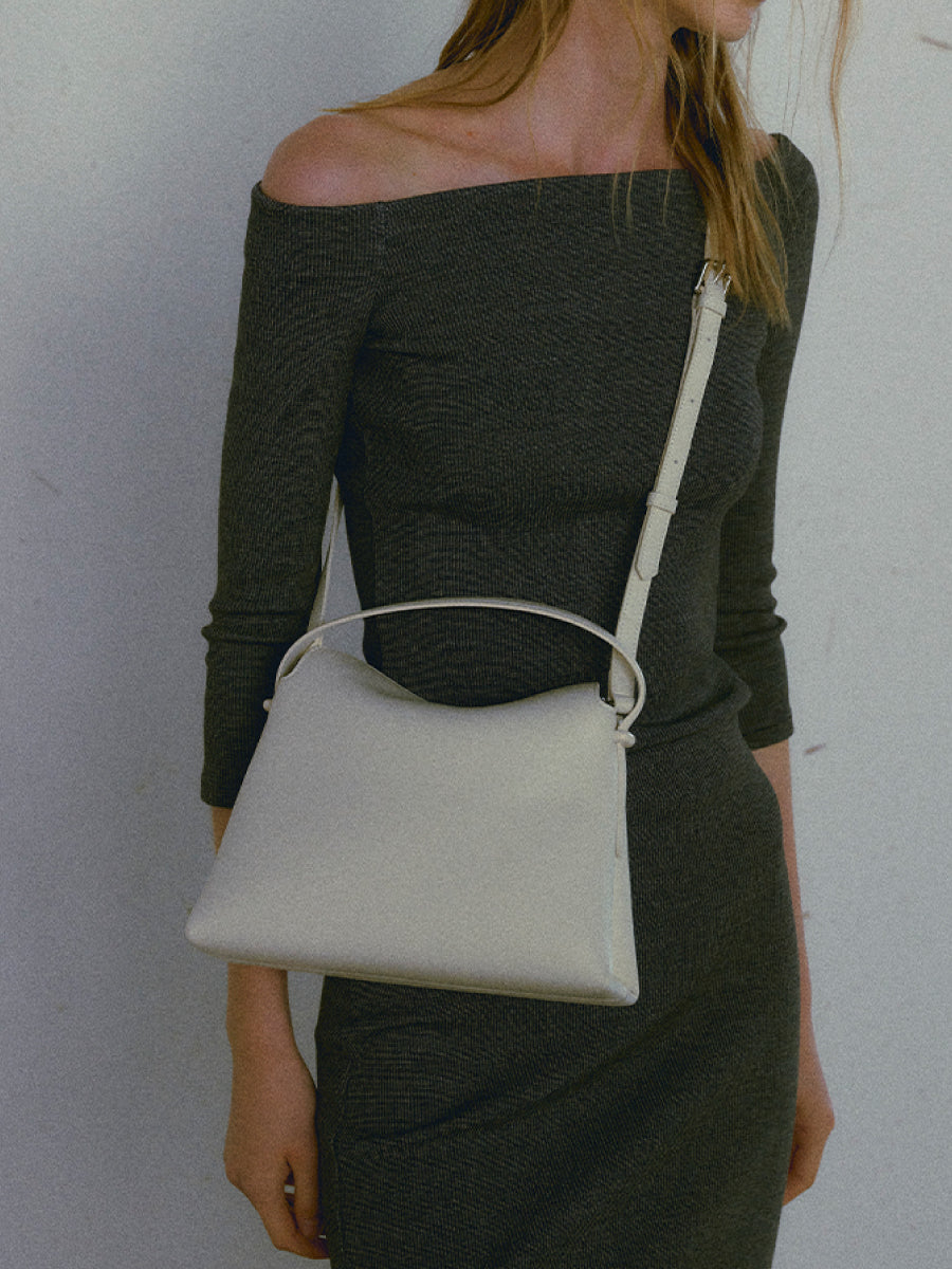 Flip Genuine Leather Flap Soft Square Bag – Small