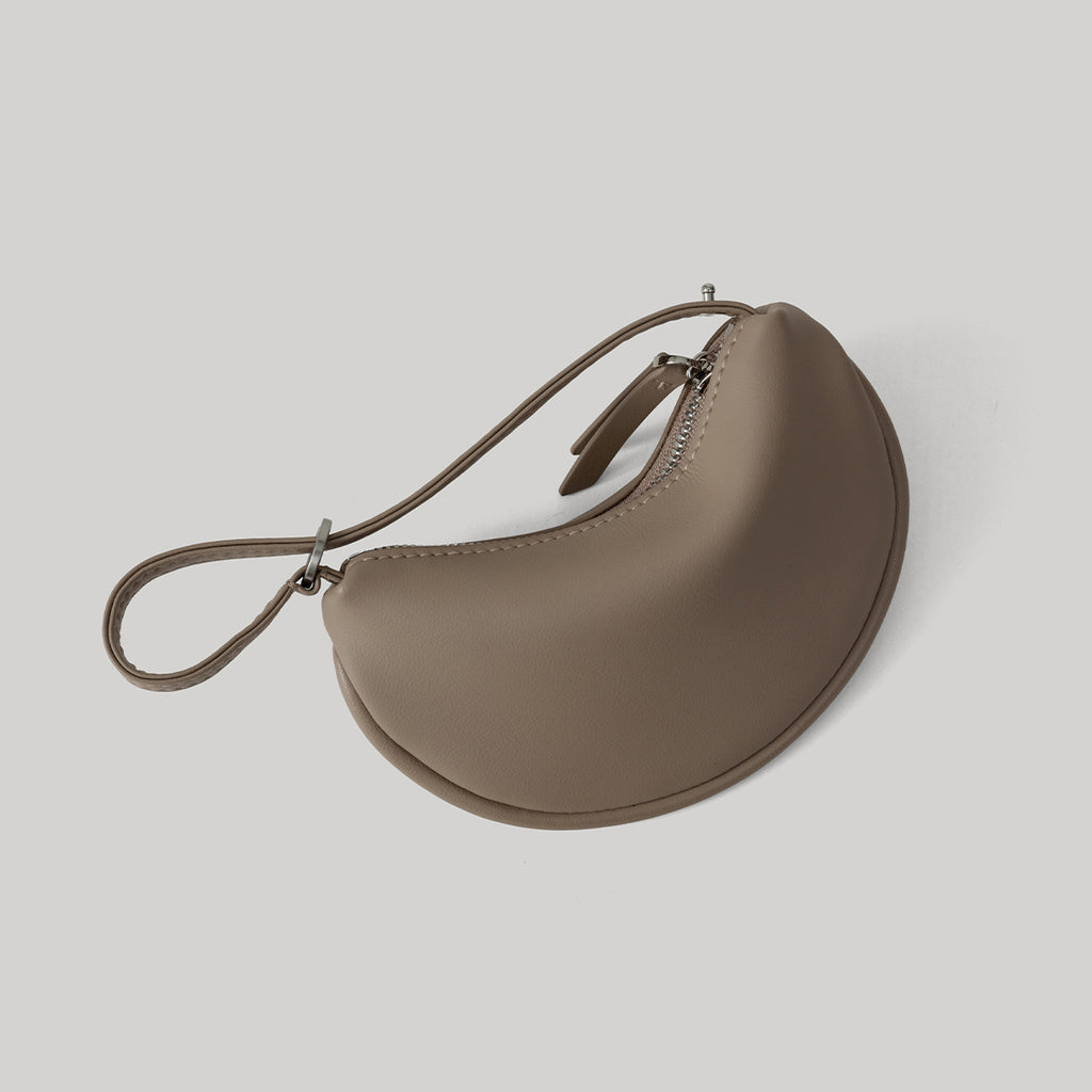 Mini Leather Fortune Cookie Bag