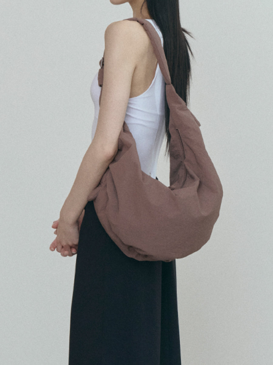 Zip Soft Puffy Crossbody Bag