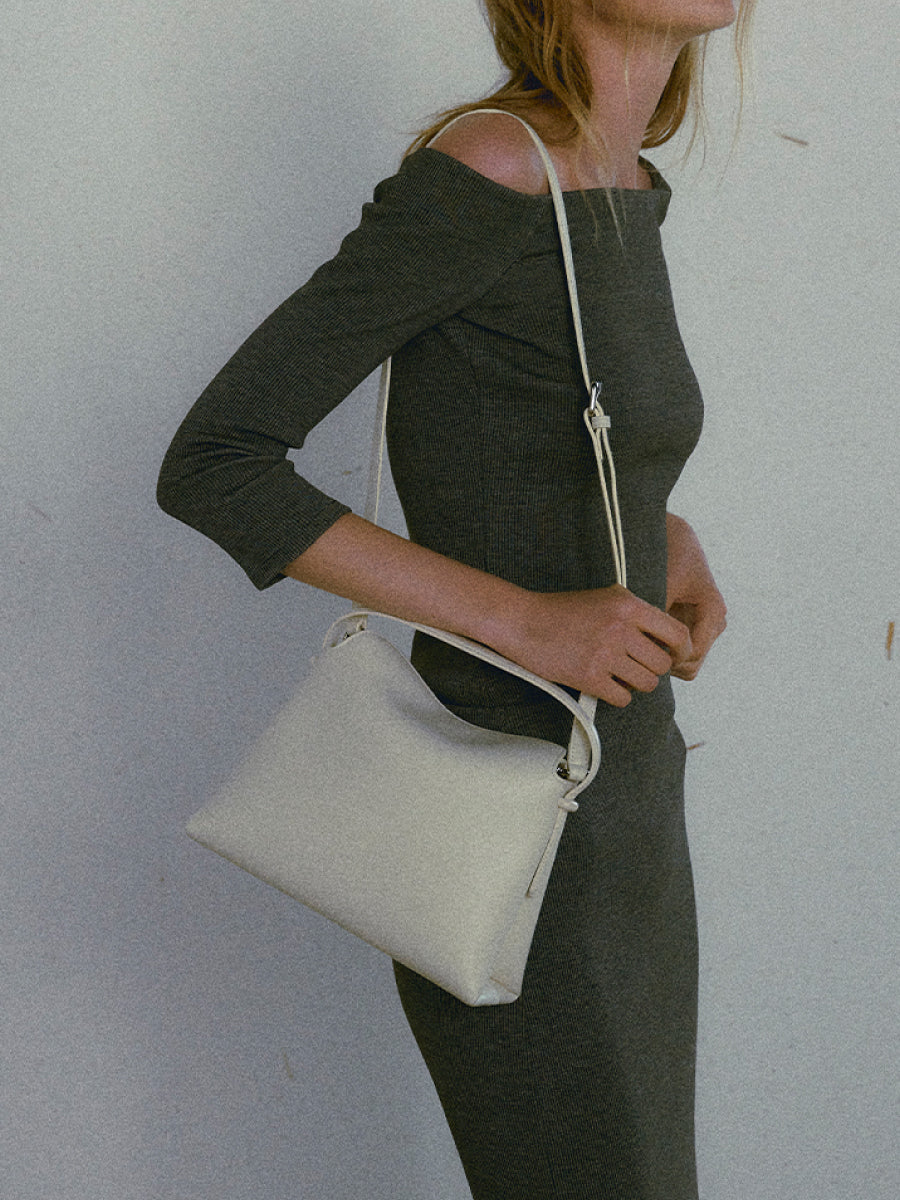 Flip Genuine Leather Flap Soft Square Bag – Small