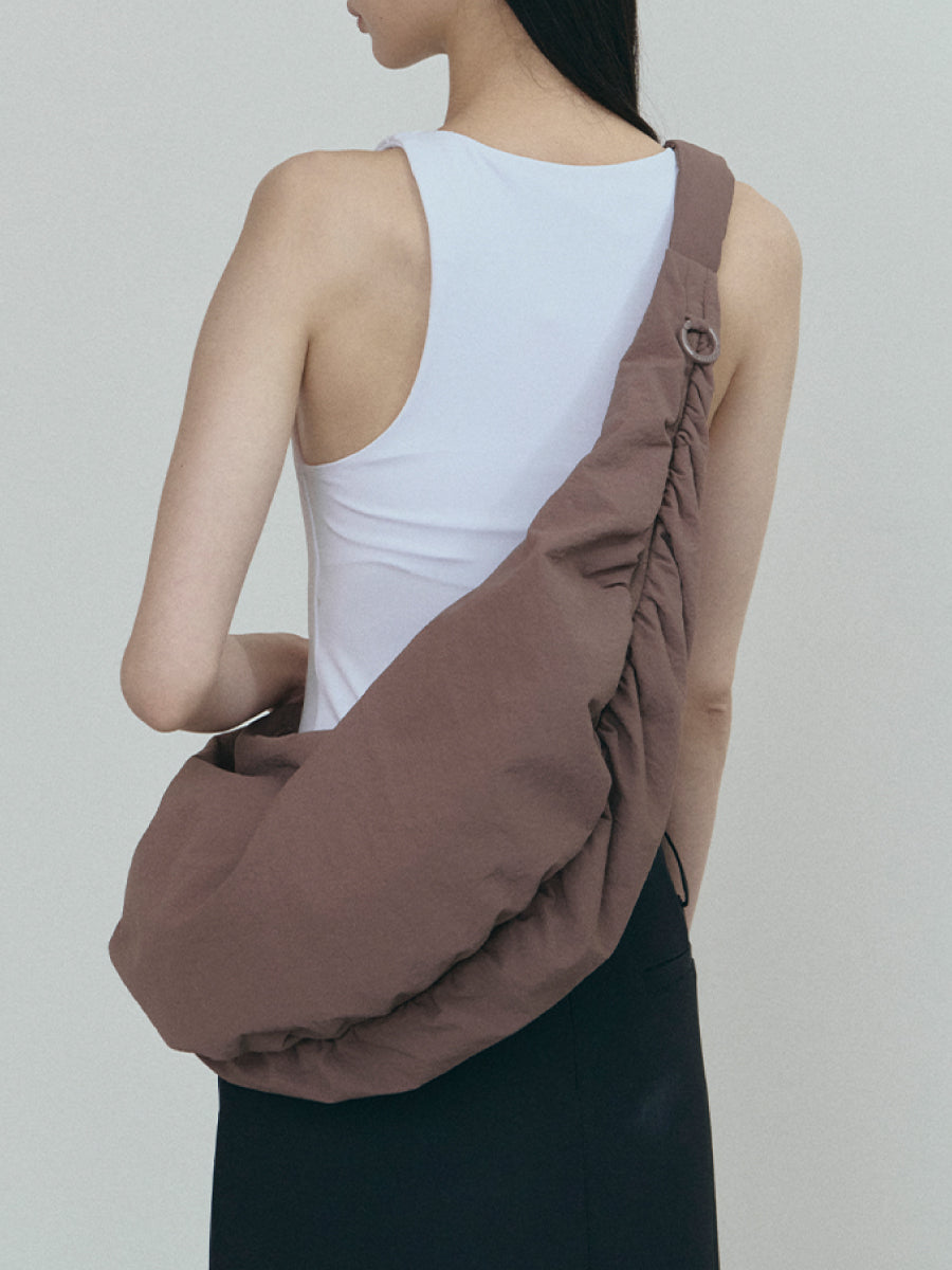 Zip Soft Puffy Crossbody Bag