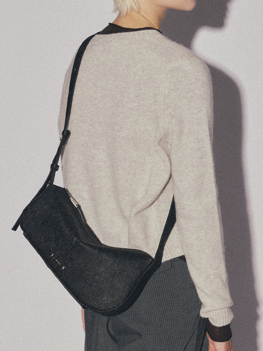 Mist Pleated Shoulder Bag