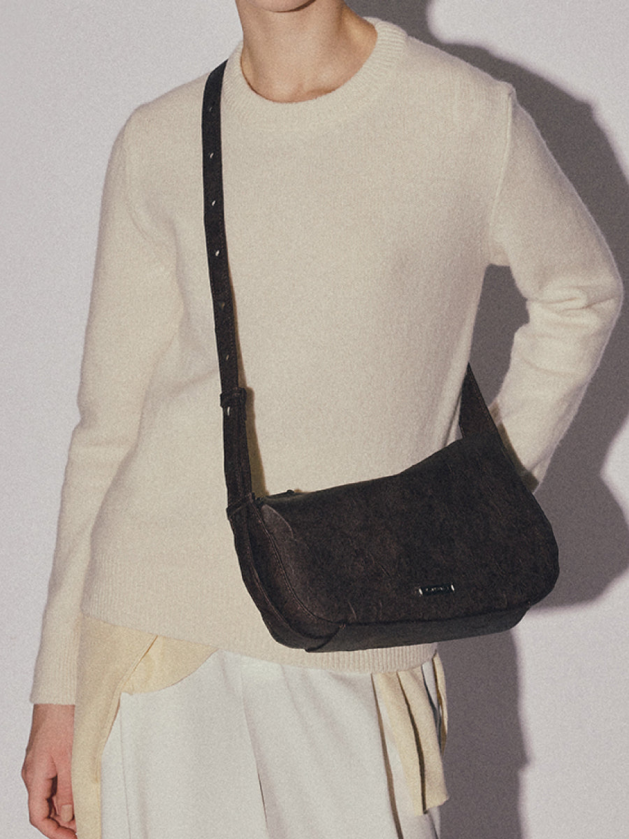 Mist Pleated Shoulder Bag
