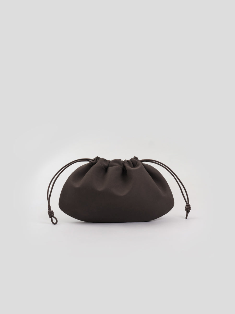Cloud Hobo Shoulder Bag - Dark brown