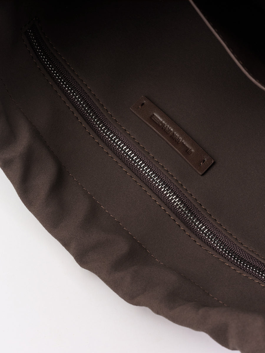 Cloud Hobo Shoulder Bag - Dark brown