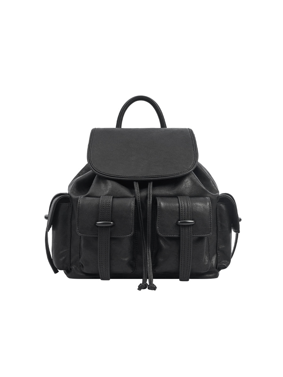 Bette Two-Way Backpack - Black