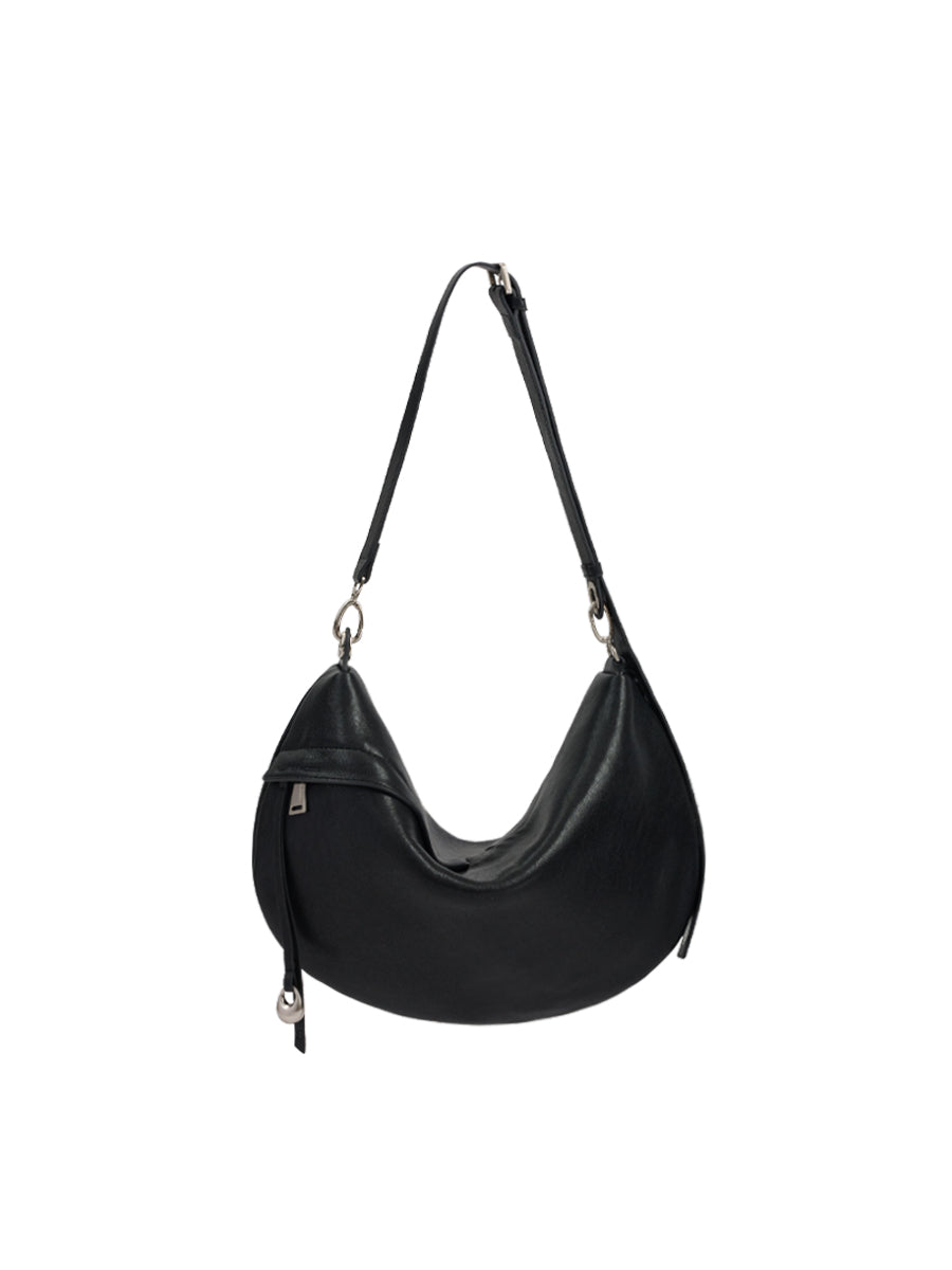 Blank Fortune Cookie Two-Way Bag - Black