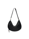 Blank Fortune Cookie Two-Way Bag - Black