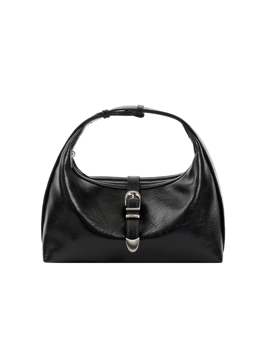 Mica Pin-Buckle Utility Lunch Bag - Black