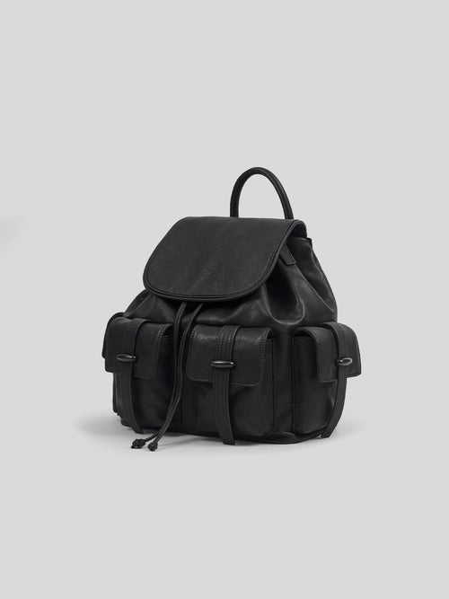 Bette Two-Way Backpack - Black