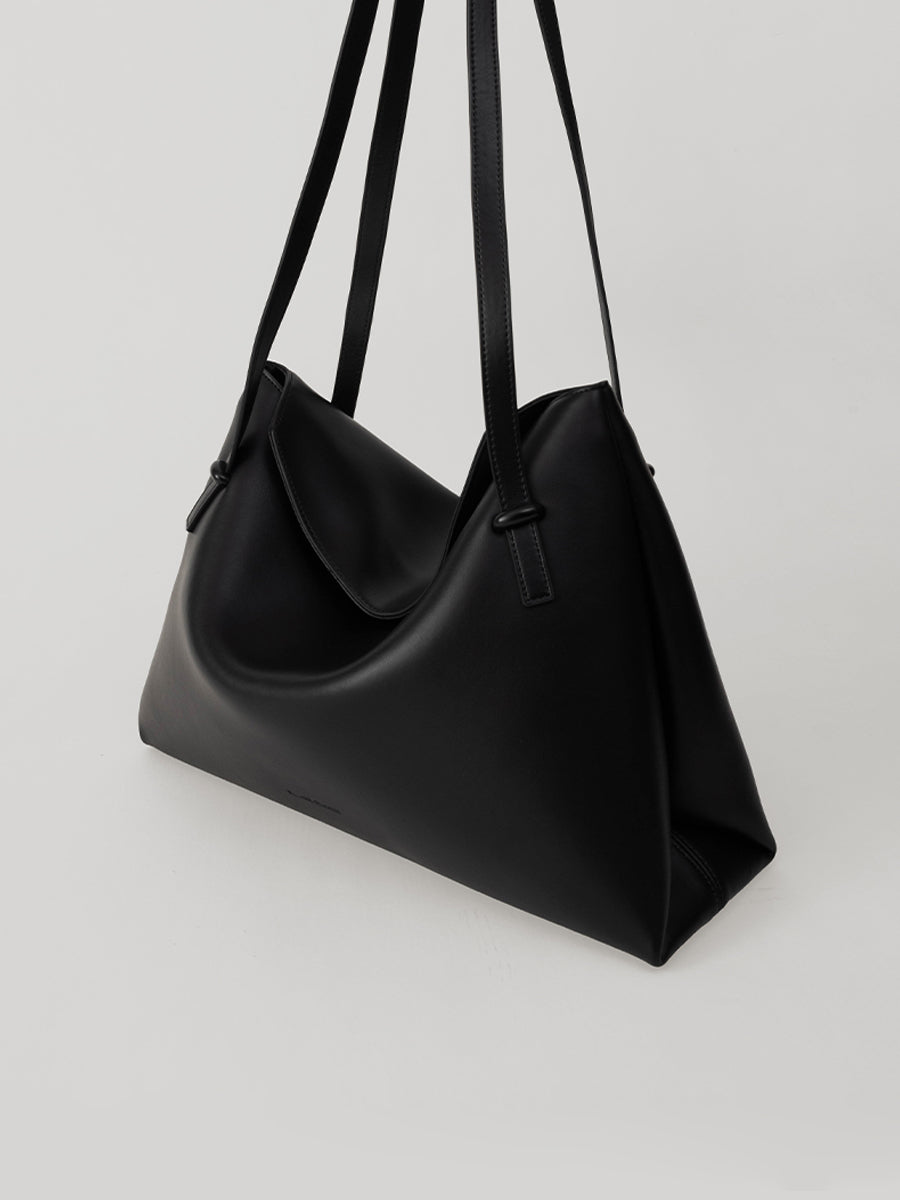 Flip Genuine Leather Flap Soft Square Bag – Large