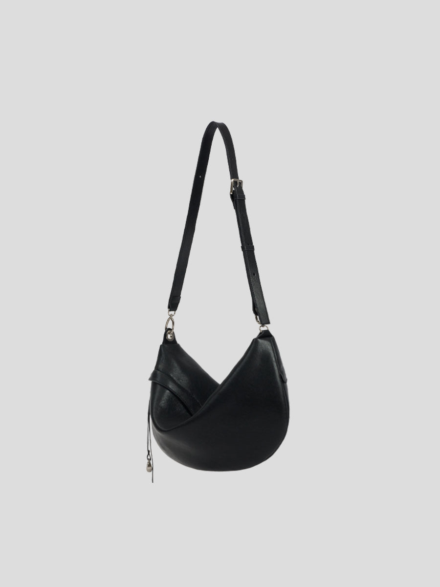 Blank Fortune Cookie Two-Way Bag - Black