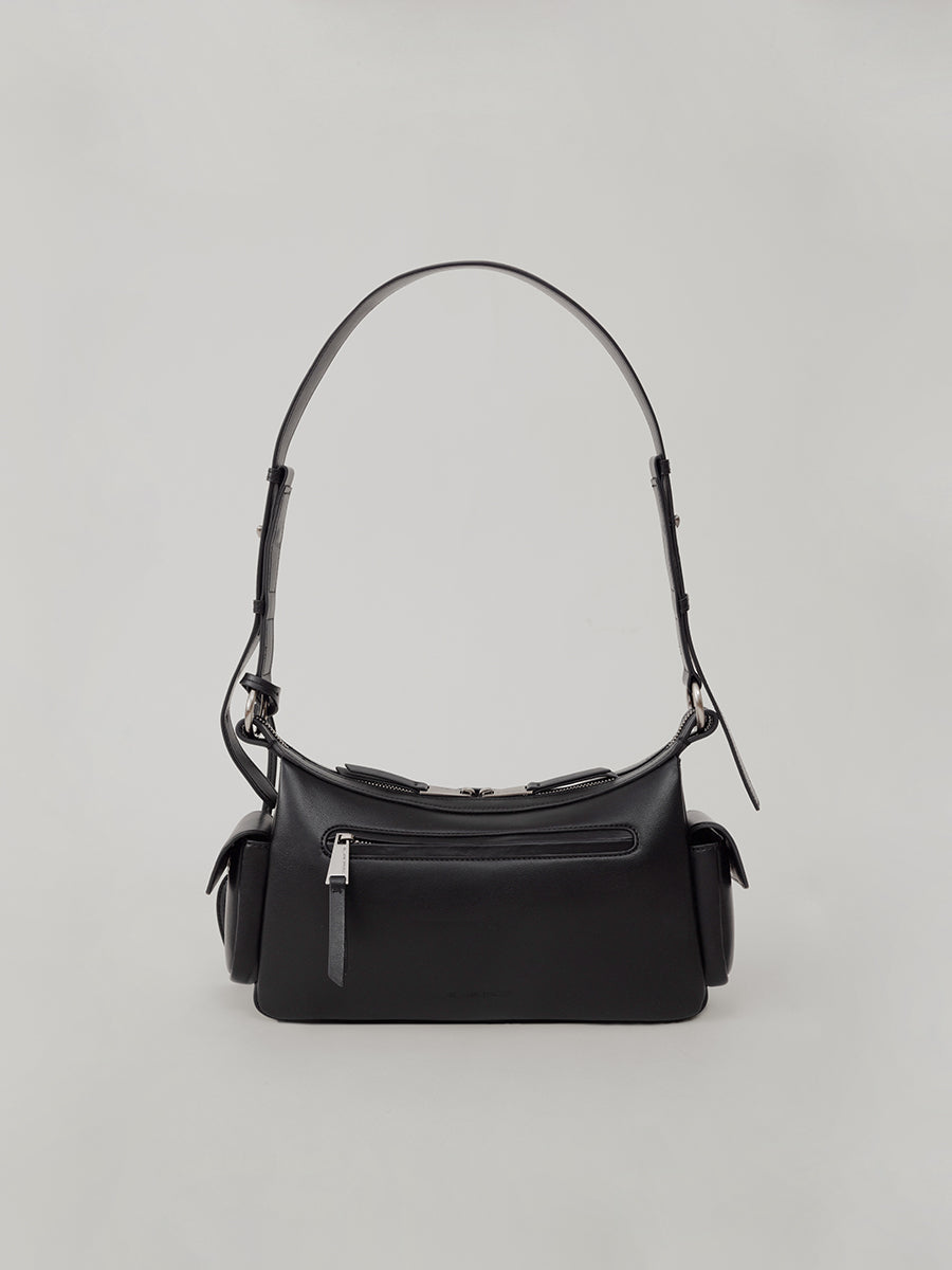 Ava Leather Pocket Crossbody Bag
