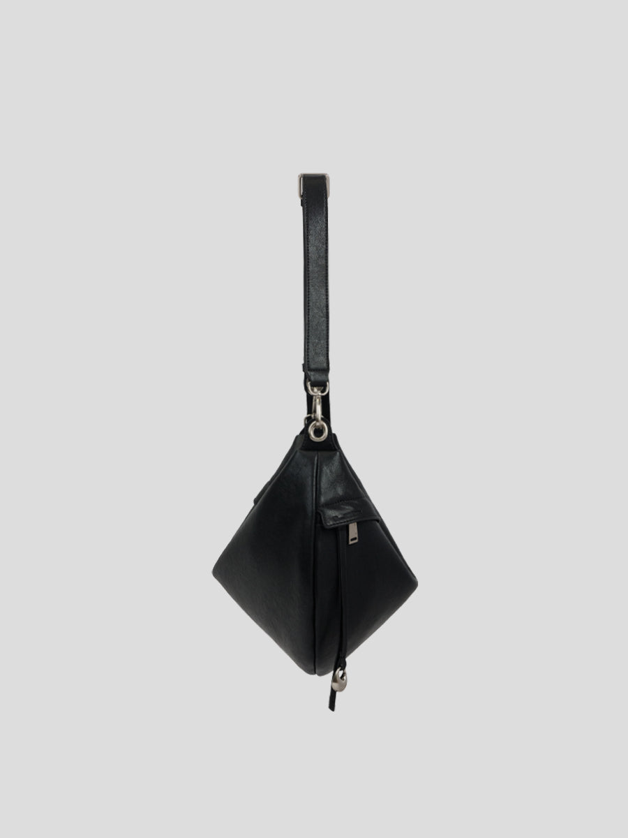 Blank Fortune Cookie Two-Way Bag - Black