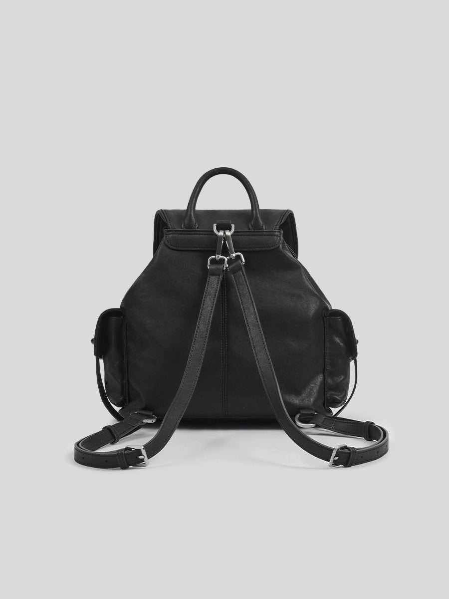 Bette Two-Way Backpack - Black