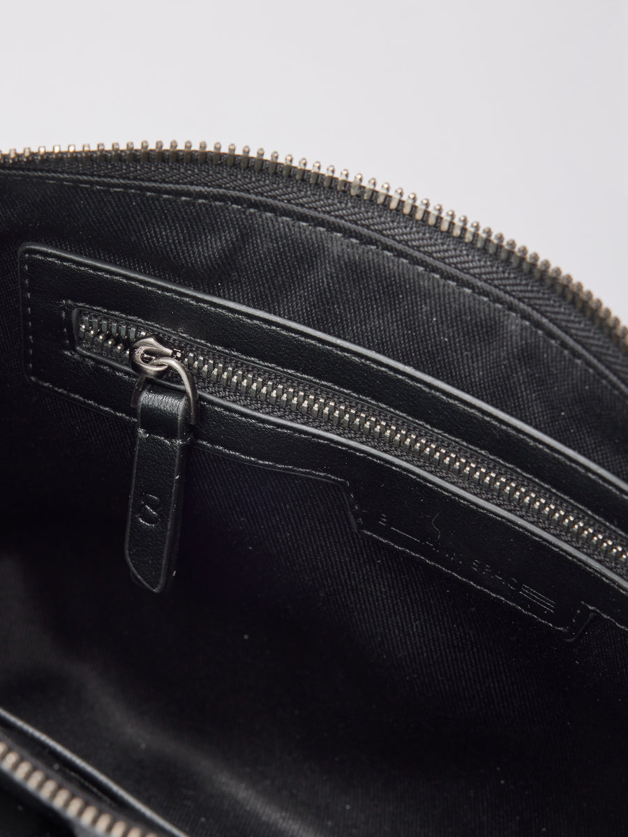 Ava Leather Pocket Crossbody Bag