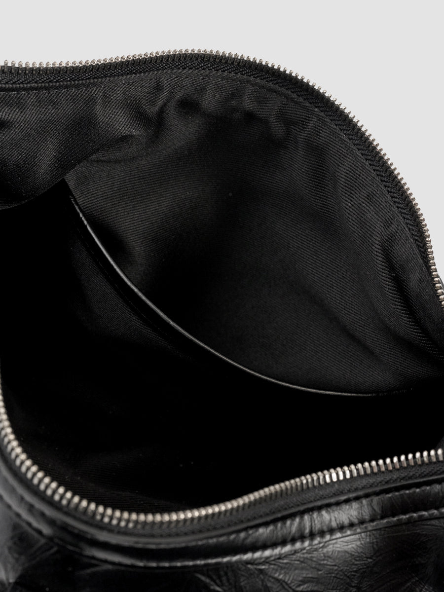 Mica Pin-Buckle Utility Lunch Bag - Black