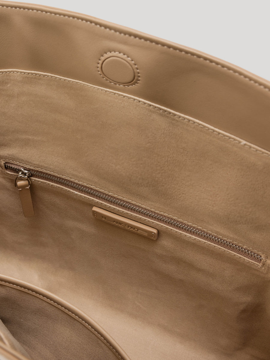 Flip Genuine Leather Flap Soft Square Bag – Large