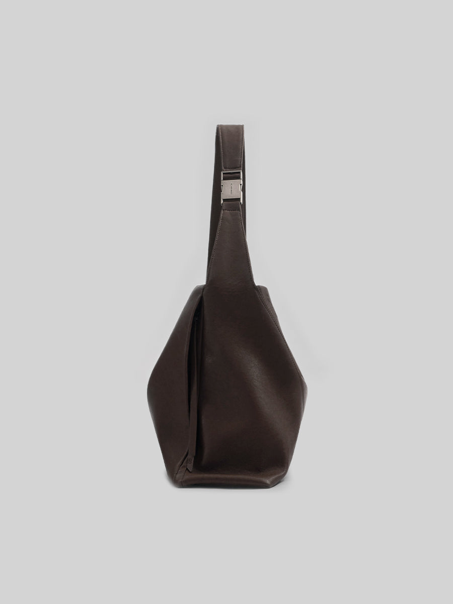 Moxi Convertible Hobo Bag - Chocolate brown