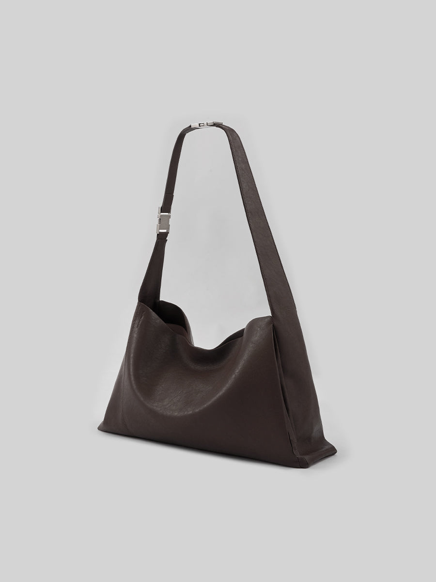 Moxi Convertible Hobo Bag - Chocolate brown