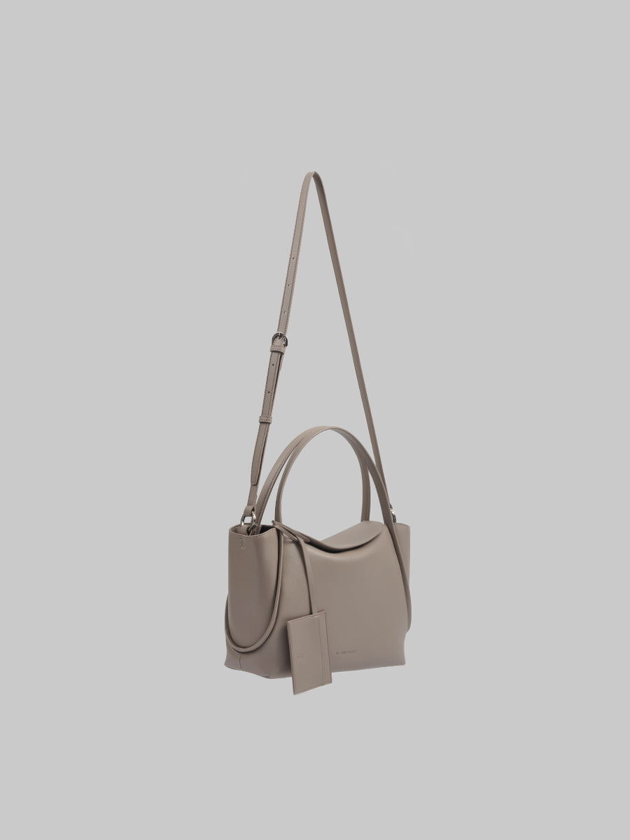 Kim Dual Style Handbag - Elephant Gray