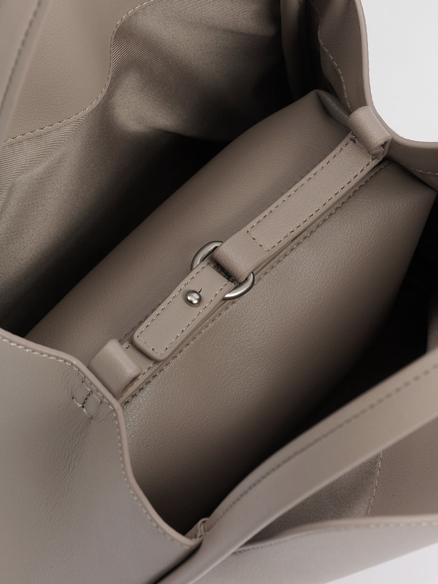 Kim Dual Style Handbag - Elephant Gray