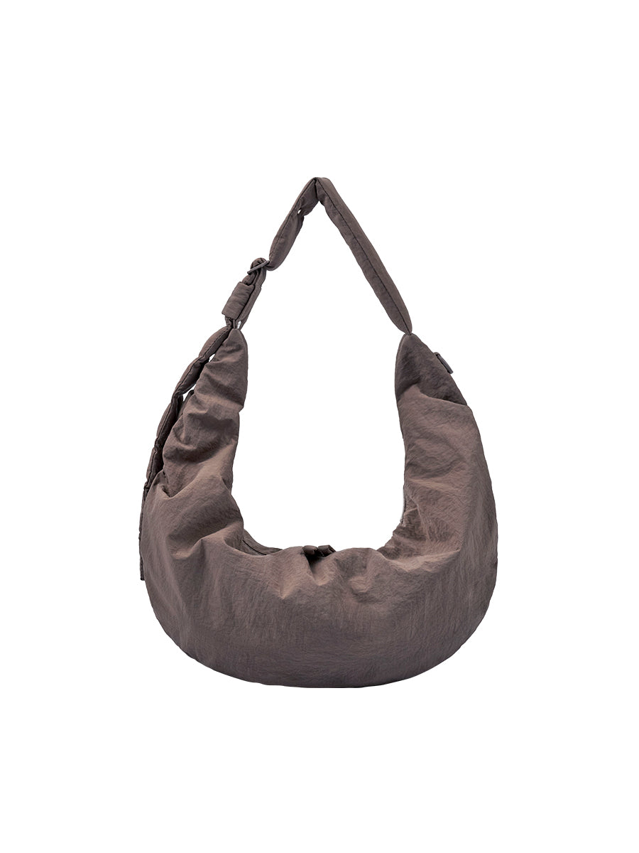 Zip Soft Puffy Crossbody Bag