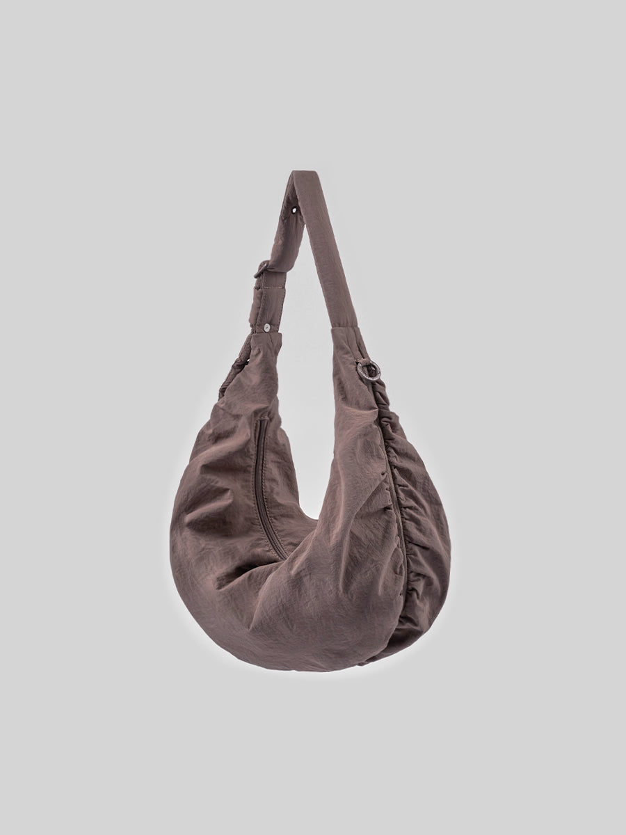 Zip Soft Puffy Crossbody Bag