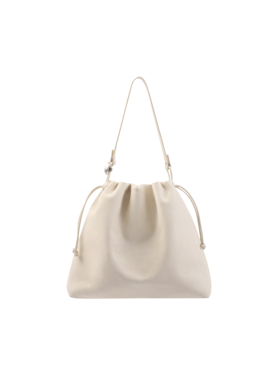 Note3 Cloud Drawstring 2 Way Bag - Off White