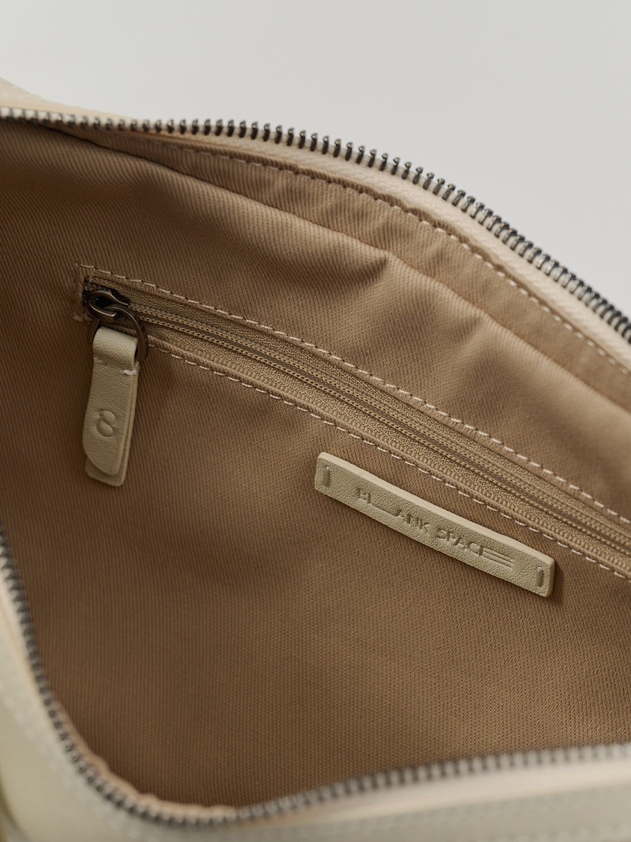 Dudo Knotted Leather Crescent Bag