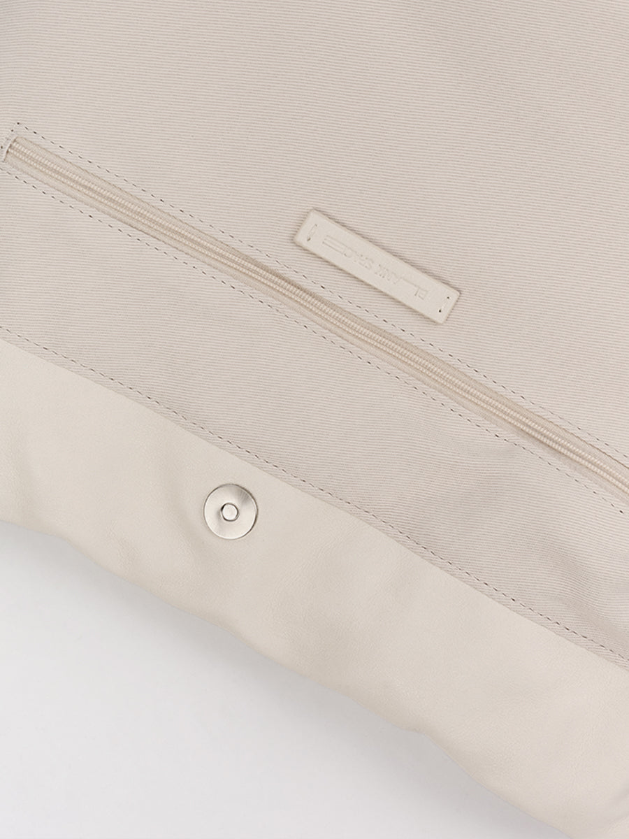 Note3 Cloud Drawstring 2 Way Bag - Off White